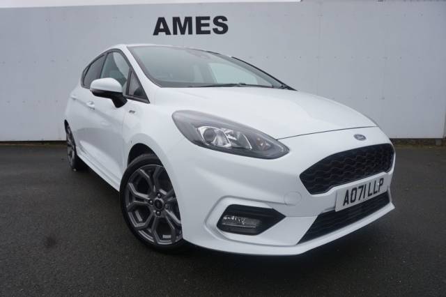 Ford Fiesta 1.0 EcoBoost 100 ST-Line Edition 5dr Hatchback Petrol White